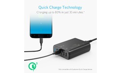Anker PowerPort Speed 5 2x Quick Charge 3.0 Black