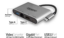 Eminent AB7872 Docking USB Type C HDMI/Ethernet