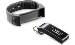 Cellularline Easy Fit Talk Wristband Activity Tracker Black