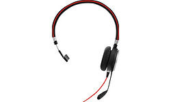 Jabra Evolve 40 UC Mono USB-C Black/Red