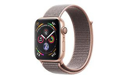 Apple Watch Series 4 44mm Gold Sport Loop Pink Sand