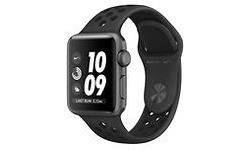 Apple Watch Nike+ 38mm Space Grey Sport Band Black