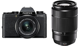Fujifilm X-T100 Black 15-45 + 50-230 kit Black
