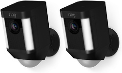 Ring Spotlight Cam Battery Black Duopack