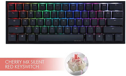 Ducky One 2 Mini PBT Double Shot RGB MX-Silent Black (US)