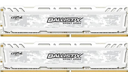 Crucial Ballistix Sport LT 16GB DDR4-3000 CL15 kit White