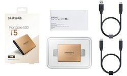 Samsung Portable SSD T5 1TB Gold