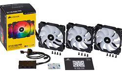 Corsair SP120 RGB Pro 120mm 3-pack + Lighting Node Core