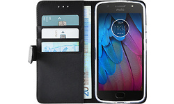Azuri Wallet Magnet Motorola Moto G5S Book Case Black