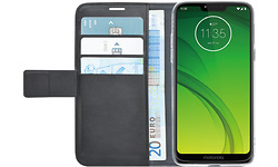 Azuri Wallet Magnet Motorola Moto G7 Power Book Cover Black