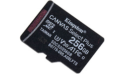 Kingston Canvas Select Plus MicroSDXC UHS-I 256GB + Adapter