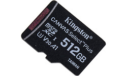 Kingston Canvas Select Plus MicroSDXC UHS-I 512GB + Adapter