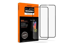 Spigen Full Cover Glass Apple iPhone 11 Pro Max Protector Black 2-pack