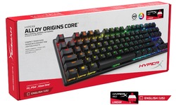 Kingston HyperX Alloy Origins Core TKL RGB Red Black (US)