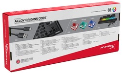 Kingston HyperX Alloy Origins Core TKL RGB Red Black (US)