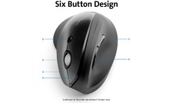 Kensington Pro Fit Ergo Vertical Wireless Mouse Black