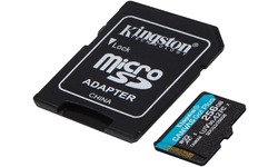 Kingston Canvas Go! Plus MicroSDXC UHS-I U3 256GB + Adapter