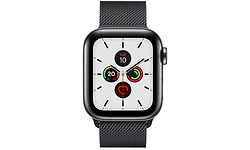 Apple Watch Series 5 4G GPS 40mm Silver Sport Loop Black