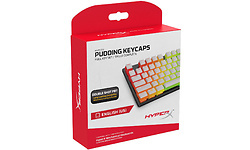 Kingston HyperX Pudding Keycaps Full Key Set White PBT