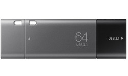 Samsung Duo Plus USB 64GB Black