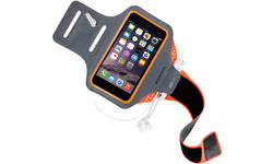 Mobiparts Comfort Fit Sport Armband Apple iPhone 7/8 Plus Neon Orange