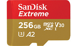 Sandisk Extreme MicroSDXC UHS-I U3 256GB
