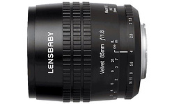 Lensbaby Velvet 85 Black Canon