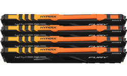 Kingston HyperX Fury RGB Black 128GB DDR4-3600 CL18 quad kit