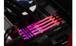 Kingston HyperX Fury RGB Black 128GB DDR4-3600 CL18 quad kit