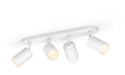Philips Hue Fugato 4-Spot White & Colour Bluetooth White