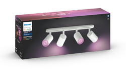 Philips Hue Fugato 4-Spot White & Colour Bluetooth White