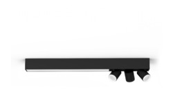 Philips Hue Centris opbouwspot (3 spots) Black