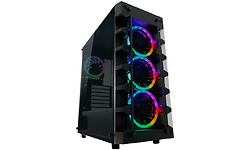 LC Power Gaming 709B Solar System X RGB Window Black