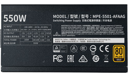 Cooler Master MWE Gold 550 V2