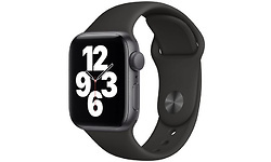 Apple Watch SE 40mm Space Grey Sport Band Black