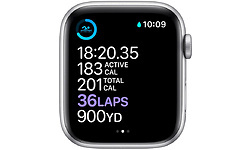 Apple Watch 6 Series 40mm Silver Sport Band White
