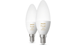 Philips Hue White Ambiance E14 Bluetooth Duo Pack