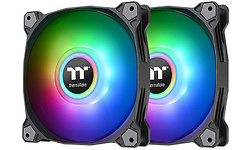 Thermaltake Pure Duo 12 aRGB Sync Radiator Fan Black 2-pack