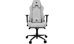 Arozzi Vernazza Soft Fabric Gaming Chair Light Grey