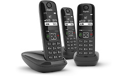 Gigaset AS690R Trio Dect Black