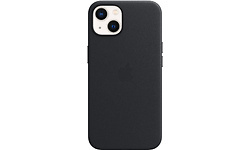 Apple iPhone 13 Back Cover MagSafe Leather Midnight
