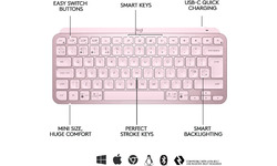Logitech MX Keys Mini Wireless Light Pink (US)