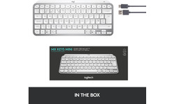 Logitech MX Keys Mini Wireless Light Grey (FR)