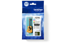 Brother LC-421XLVAL Black + Color