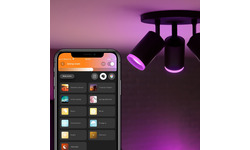 Philips Hue Fugato 3-Spot White & Colour Bluetooth Black