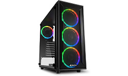 Sharkoon TG4M RGB Window Black