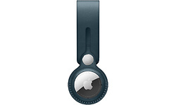 Apple AirTag Leather Loop Baltic Blue