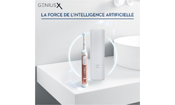 Oral-B Genius X with Travel Pouch Rose Gold
