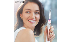Oral-B Genius X with Travel Pouch Rose Gold