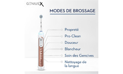 Oral-B Genius X with Travel Pouch Rose Gold